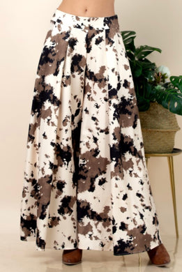 Cow Print Palazzo
