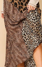 Load image into Gallery viewer, Mixed Animal Print Maxi Skirt