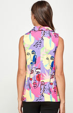 Load image into Gallery viewer, Face Graffiti Vest