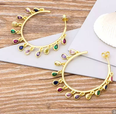 Color Drops Earring