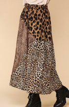 Load image into Gallery viewer, Mixed Animal Print Maxi Skirt