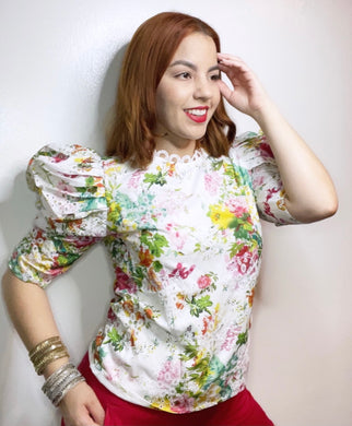 Floral Multicolor Top