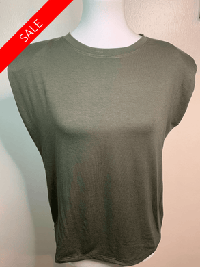 Military Hombrera Top